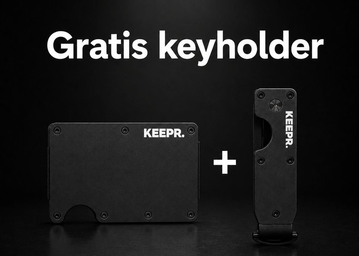Gratis matching keyholder bij elke wallet.